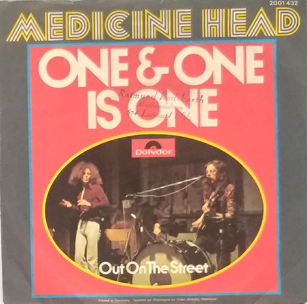 MEDICINE HEAD - ONE & ONE IS ONE