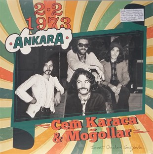 CEM KARACA & MOĞOLLAR - 2.2.1973 ANKARA