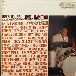 LIONEL HAMPTON AND HIS ORCHESTRA - OPEN HOUSE 