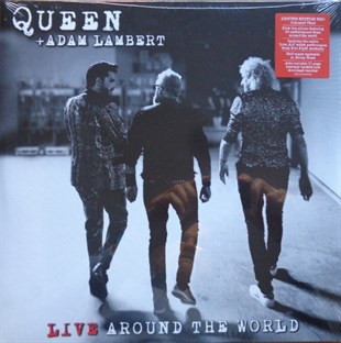 Queen + Adam Lambert ‎– Live Around The World (Kırmızı Plak)