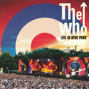THE WHO - LIVE IN HYDE PARK (RED & WHITE & BLUE COLOURED 3 LP)